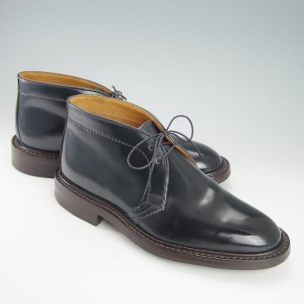 極美品☆トリッカーズ SIZE 7.5【定価￥124,200-☆コードバン/紺