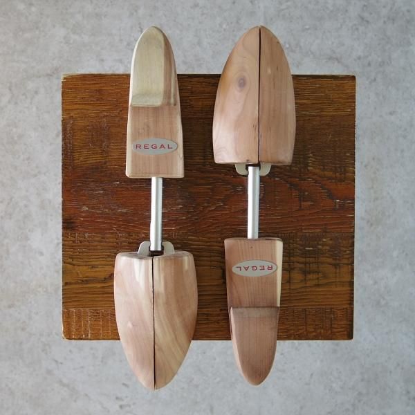 極上★REGAL/リーガル Mサイズ【定価￥6,380-★純正シューツリー】木製シューキーパー/メンズ★g801