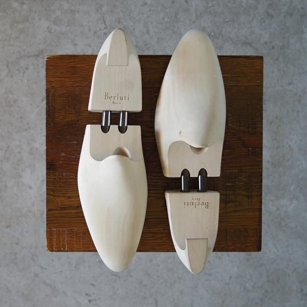 美品★(仏)ベルルッティ SIZE 7【貴重★純正シューツリー】木製シューキーパー/メンズ/Berluti★g806