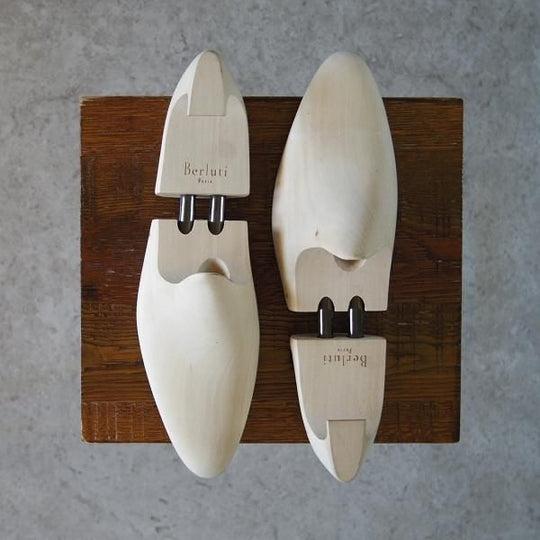 美品★(仏)ベルルッティ SIZE 7【貴重★純正シューツリー】木製シューキーパー/メンズ/Berluti★g806