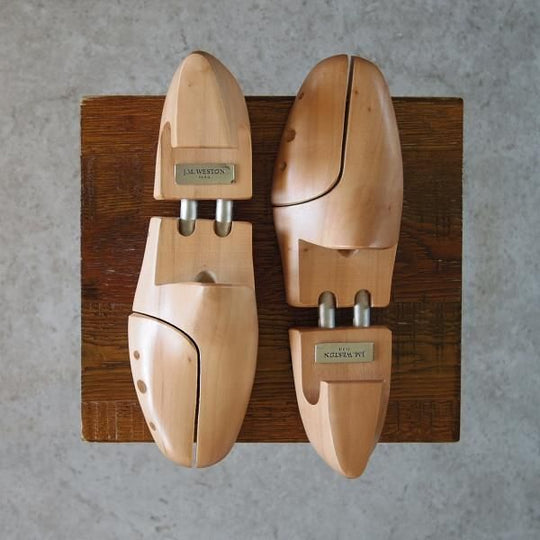 美品★J.M.ウェストン SIZE 8【定価￥16,500-★純正シューツリー/041L】木製シューキーパー/メンズ/Weston/ウエストン★g807