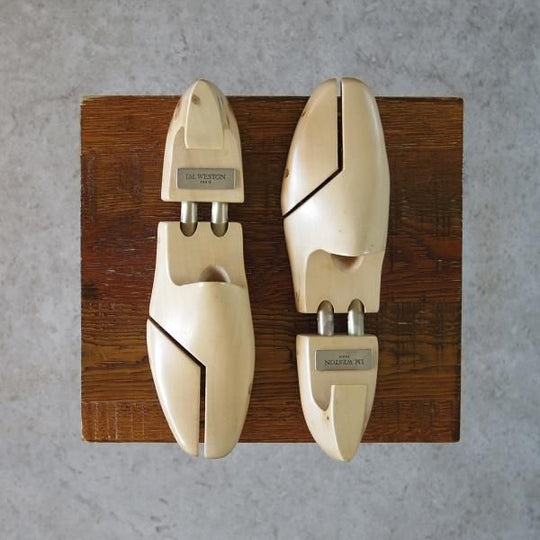 極上★J.M.ウェストン SIZE 5【定価￥16,500-★純正シューツリー/041M】木製シューキーパー/メンズ/Weston/ウエストン★g810