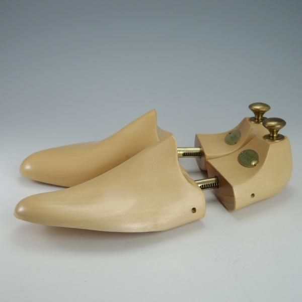 極上★クロケット&ジョーンズ SIZE 7【★純正シューツリー/631】木製シューキーパー/メンズ/Crockett&Jones★g813