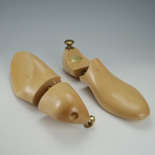 極上★クロケット&ジョーンズ SIZE 7【★純正シューツリー/631】木製シューキーパー/メンズ/Crockett&Jones★g813