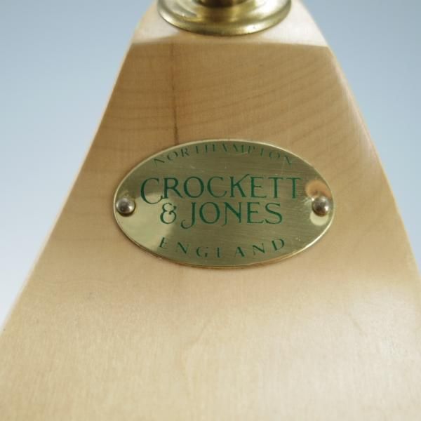 極上★クロケット&ジョーンズ SIZE 7【★純正シューツリー/631】木製シューキーパー/メンズ/Crockett&Jones★g813