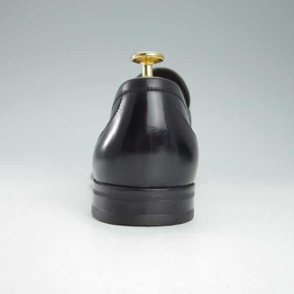 極美品★(伊)サルヴァトーレ・フェラガモ 8.5EE【★コインローファー/カーフ】スリッポン/黒/メンズ/Salvatore Ferragamo★g773