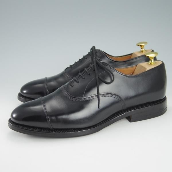 極上★(米)アレンエドモンズ 7D【定価￥75,900-★パークアベニュー/Park Avenue】ストレートチップ/カーフ/黒/ALLEN EDMONDS★g774