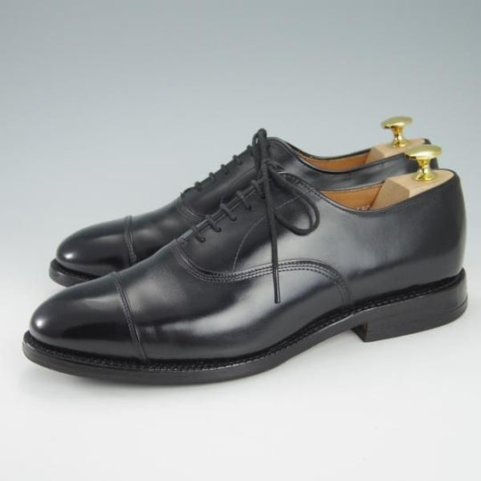 極上★(米)アレンエドモンズ 7D【定価￥75,900-★パークアベニュー/Park Avenue】ストレートチップ/カーフ/黒/ALLEN EDMONDS★g774
