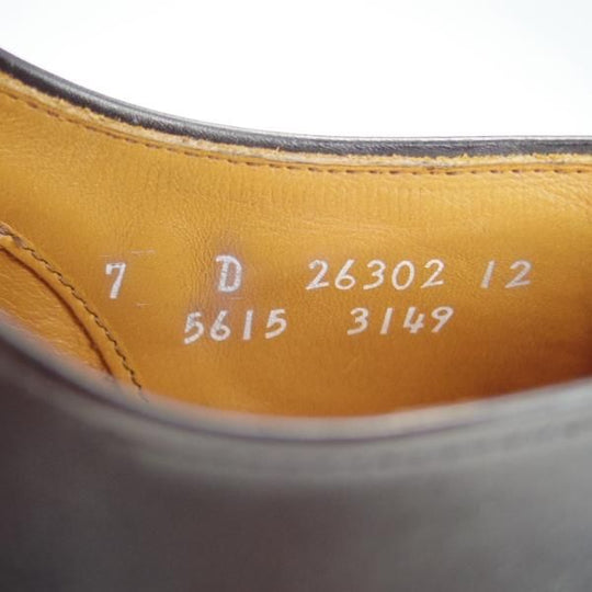 極上★(米)アレンエドモンズ 7D【定価￥75,900-★パークアベニュー/Park Avenue】ストレートチップ/カーフ/黒/ALLEN EDMONDS★g774