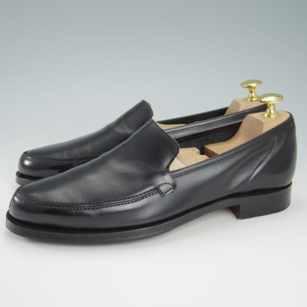 極美品★クロケット&ジョーンズ 6E【定価￥86,900-★ビームスF別注/GAVIN】235ラスト/ローファー/カーフ/黒/BEAMS/Crockett&Jones★g775