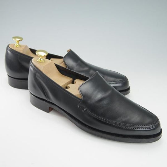 極美品★クロケット&ジョーンズ 6E【定価￥86,900-★ビームスF別注/GAVIN】235ラスト/ローファー/カーフ/黒/BEAMS/Crockett&Jones★g775