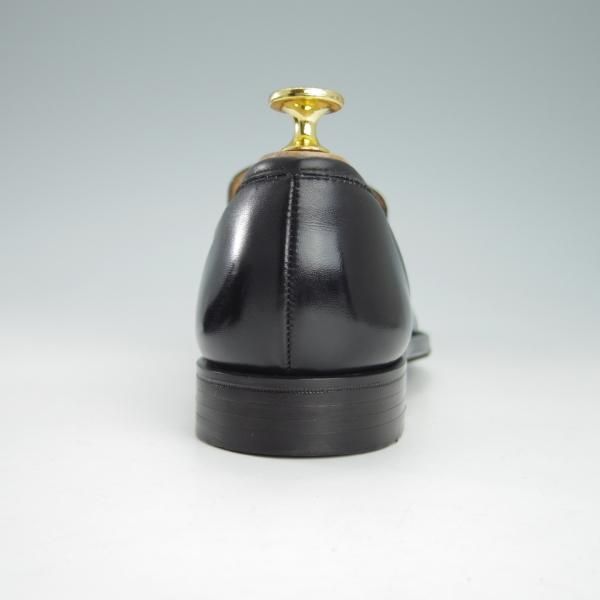 極美品★クロケット&ジョーンズ 6E【定価￥86,900-★ビームスF別注/GAVIN】235ラスト/ローファー/カーフ/黒/BEAMS/Crockett&Jones★g775