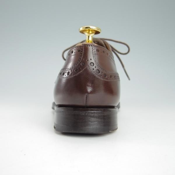 ★チャーチ 55F/UK5.5【チェットウィンド同系モデル★SANDRINGHAM/173ラスト】フルブローグ/カーフ/濃茶/メンズ/Church's★g777