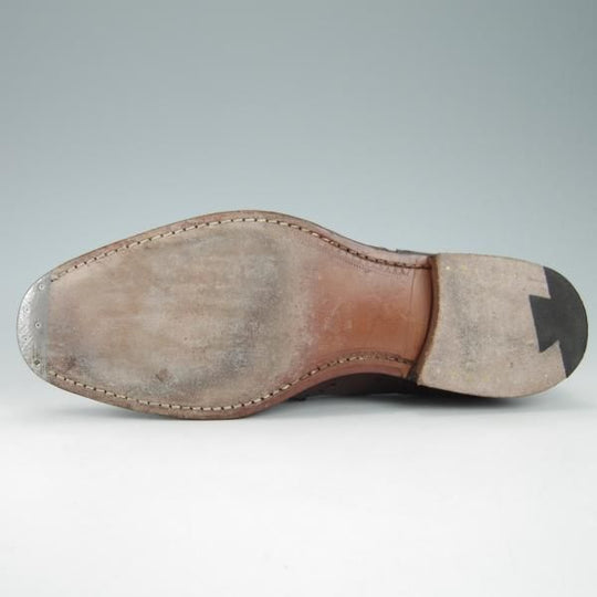 ★チャーチ 55F/UK5.5【チェットウィンド同系モデル★SANDRINGHAM/173ラスト】フルブローグ/カーフ/濃茶/メンズ/Church's★g777