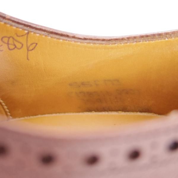 ★チャーチ 55F/UK5.5【チェットウィンド同系モデル★SANDRINGHAM/173ラスト】フルブローグ/カーフ/濃茶/メンズ/Church's★g777