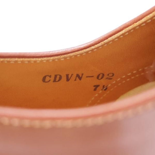 極美品★Makers/メイカーズ SIZE 7.5【現行定価￥114,950-★茶系コードバン仕様/BOURBON/ホーウィン社】CDVN-02/Vチップ★g779