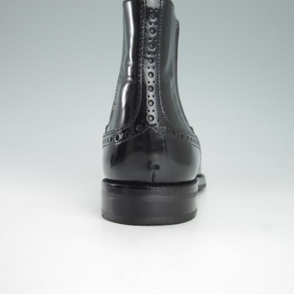 極美品★チャーチ(レディース) SIZE 37【定価￥130,900-★KETSBY WG/サイドゴアブーツ】ポリッシュドバインダーカーフ/黒/Church's★g781