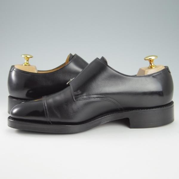 極上★ジョンロブ 5.5E【貴重★8797ラスト/WILLIAM/ウィリアム】ダブルモンク/カーフ/黒/メンズ/JOHN LOBB★g782