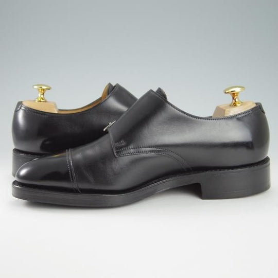 極上★ジョンロブ 5.5E【貴重★8797ラスト/WILLIAM/ウィリアム】ダブルモンク/カーフ/黒/メンズ/JOHN LOBB★g782