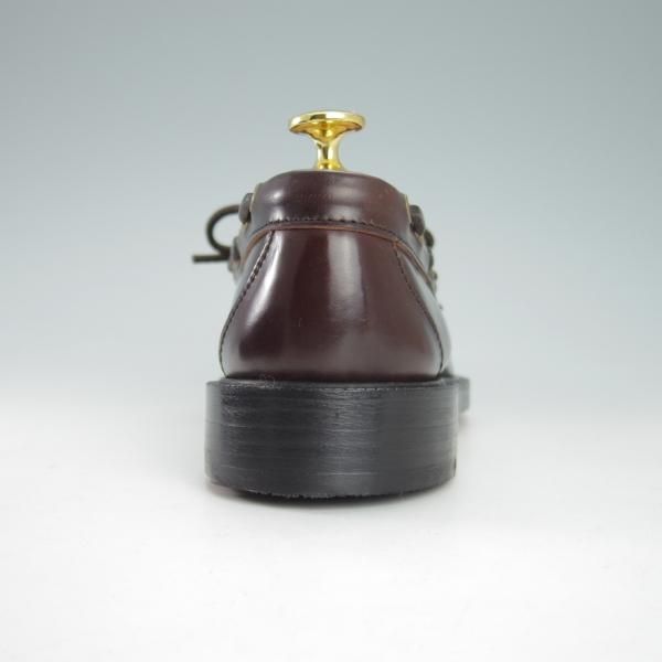 未使用★(米)YUKETEN/ユケテン 7.5C【定価￥118,800-★コードバン仕様/(米)ホーウィン社】705/モカシン/ローファー/赤茶/メンズ★g785