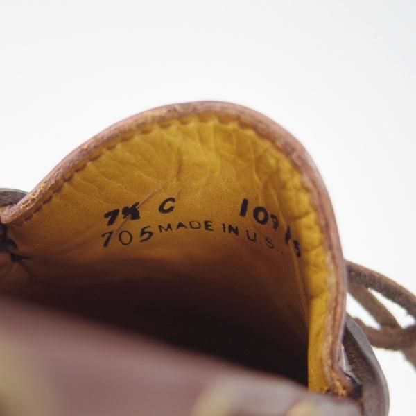 未使用★(米)YUKETEN/ユケテン 7.5C【定価￥118,800-★コードバン仕様/(米)ホーウィン社】705/モカシン/ローファー/赤茶/メンズ★g785