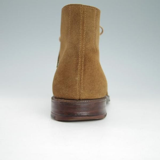 ★クロケット&ジョーンズ 6E【貴重★(英)ジョージ・クレバリー別注/チャッカブーツ】スエード/茶/GEORGE CLEVERLEY/Crockett&Jones★g788