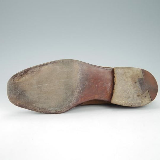 ★クロケット&ジョーンズ 6E【貴重★(英)ジョージ・クレバリー別注/チャッカブーツ】スエード/茶/GEORGE CLEVERLEY/Crockett&Jones★g788