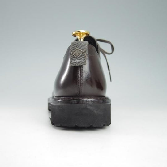 極美品★WH/ダブルエイチ SIZE 7【定価￥52,800-★(仏)アノネイ社/ボカルーカーフ】WH0001/プレーントゥ/Vocalou/濃茶/メンズ★g791