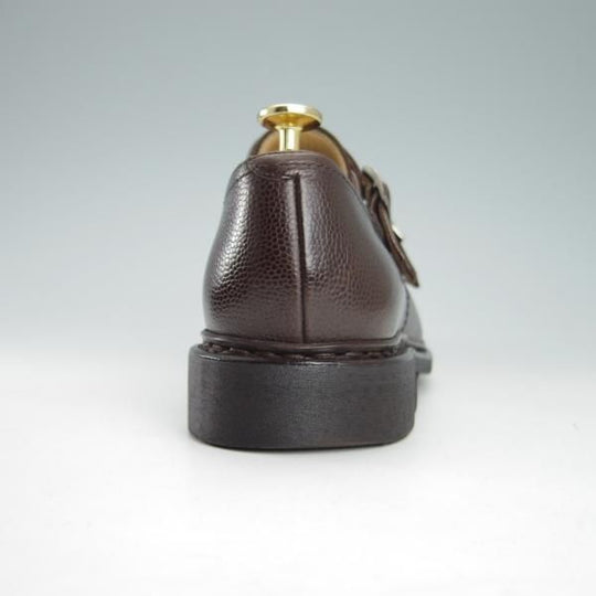 ★パラブーツ SIZE 6【定価￥71,500-★ビームスF別注/POE】ダブルモンク/グレインレザー/濃茶/メンズ/BEAMS F/Paraboot★g792