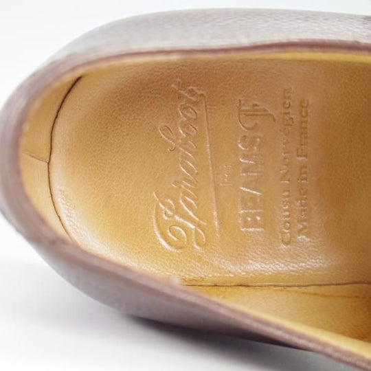 ★パラブーツ SIZE 6【定価￥71,500-★ビームスF別注/POE】ダブルモンク/グレインレザー/濃茶/メンズ/BEAMS F/Paraboot★g792