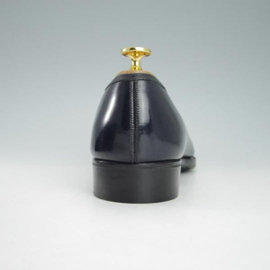 極上★(英)ガジアーノ&ガーリング 6.5E【モデル定価￥242,000-★ANTIBES/アンティーブス】KN14ラスト/ローファー/紺/GAZIANO&GIRLING★g797