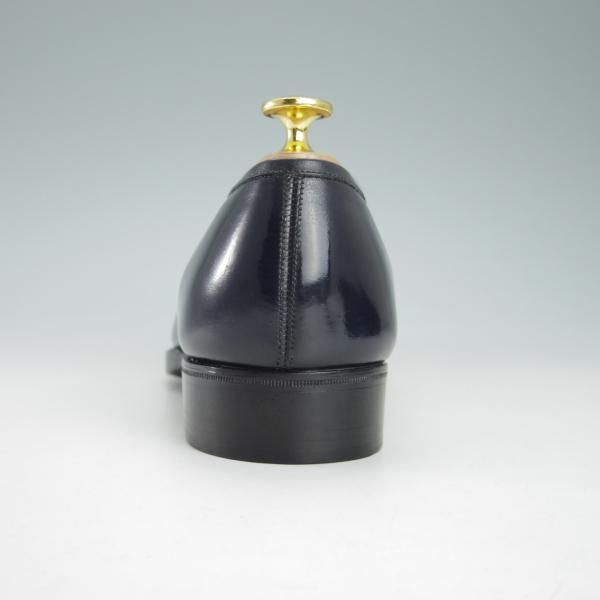 極上★(英)ガジアーノ&ガーリング 6.5E【モデル定価￥242,000-★ANTIBES/アンティーブス】KN14ラスト/ローファー/紺/GAZIANO&GIRLING★g797