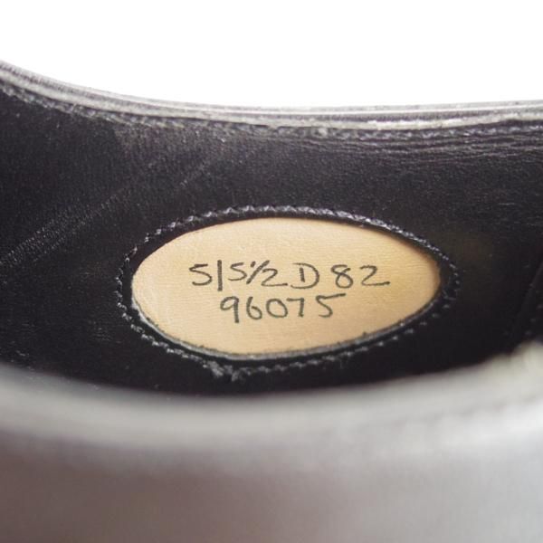 極美品★エドワードグリーン 5D【定価￥174,900-★チェルシー/CHELSEA/82ラスト】ストレートチップ/カーフ/黒/メンズ/EDWARD GREEN★g814