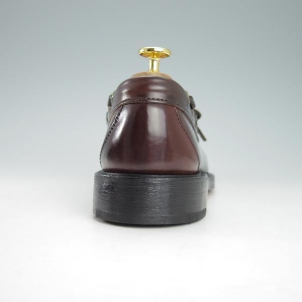 未使用★(米)YUKETEN/ユケテン 9C【定価￥118,800-★コードバン仕様/(米)ホーウィン社】705/モカシン/ローファー/赤茶/メンズ★g817