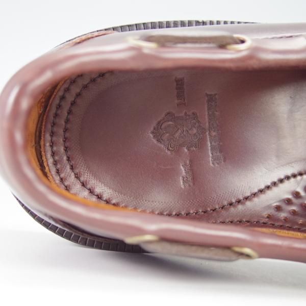 未使用★(米)YUKETEN/ユケテン 9C【定価￥118,800-★コードバン仕様/(米)ホーウィン社】705/モカシン/ローファー/赤茶/メンズ★g817