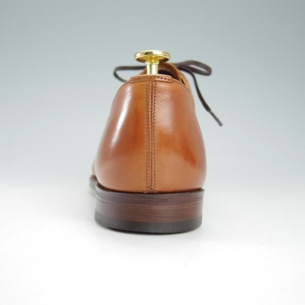 極美品★(英)グレンソン 7.5E【定価￥74,800-★MACCLESFIELD/クォーターブローグ】カーフ/茶/メンズ/GRENSON★g818
