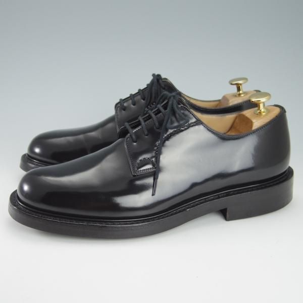 極美品★チャーチ 70F/UK7【定価￥130,900-★ダイナイトソール仕様/SHANNON R】シャノン/103ラスト/プレーントゥ/黒/Church's★g821