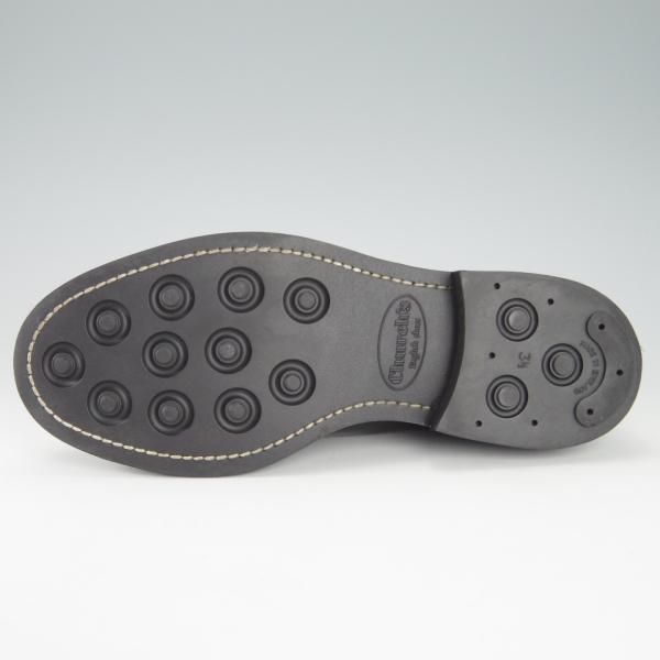 極美品★チャーチ 70F/UK7【定価￥130,900-★ダイナイトソール仕様/SHANNON R】シャノン/103ラスト/プレーントゥ/黒/Church's★g821