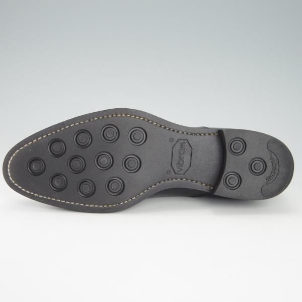 極美品★三陽山長 SIZE 7【現行定価￥75,900-★友二郎/R2010ラスト】ストレートチップ/カーフ/黒/メンズ/SanyoYamacho★g824