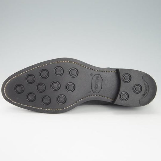 極美品★三陽山長 SIZE 7【現行定価￥75,900-★友二郎/R2010ラスト】ストレートチップ/カーフ/黒/メンズ/SanyoYamacho★g824