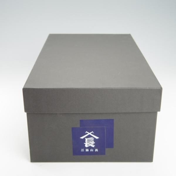 極美品★三陽山長 SIZE 7【現行定価￥75,900-★友二郎/R2010ラスト】ストレートチップ/カーフ/黒/メンズ/SanyoYamacho★g824