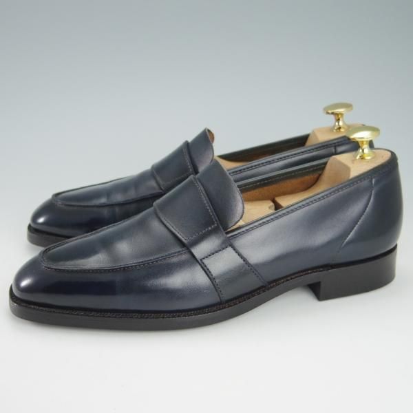 ★クロケット&ジョーンズ 6E【ダイナイトソール仕様★(英)ジョージ・クレバリー別注/GEORGE CLEVERLEY】ローファー/Crockett&Jones★g825