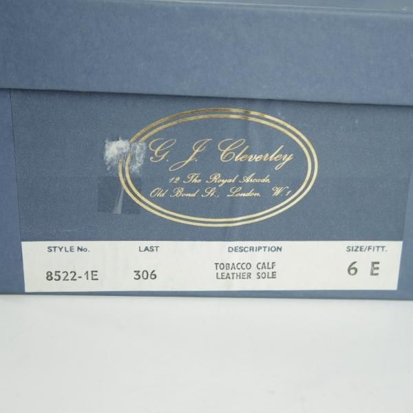 ★クロケット&ジョーンズ 6E【ダイナイトソール仕様★(英)ジョージ・クレバリー別注/GEORGE CLEVERLEY】ローファー/Crockett&Jones★g825