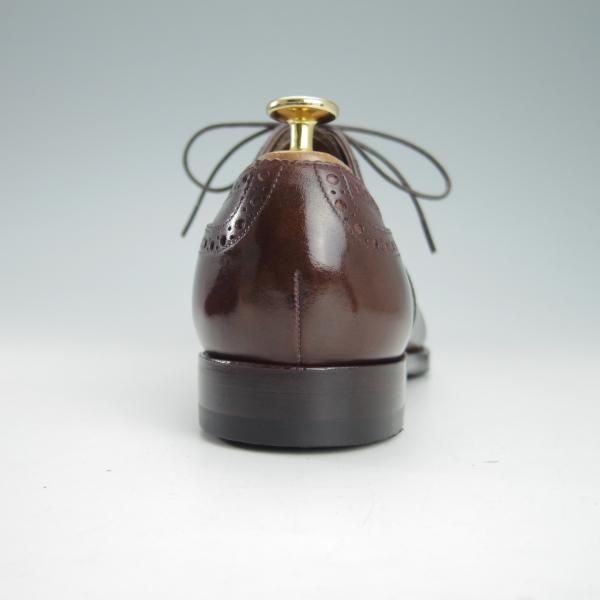 ★宮城興業 6E【★クォーターブローグ/YOUKIHI】ヨウキヒ/AR73Eラスト/カーフ/濃茶/メンズ/MIYAGI KOGYO★g827