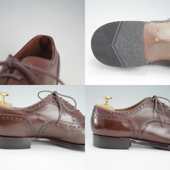 ★宮城興業 6E【★クォーターブローグ/YOUKIHI】ヨウキヒ/AR73Eラスト/カーフ/濃茶/メンズ/MIYAGI KOGYO★g827