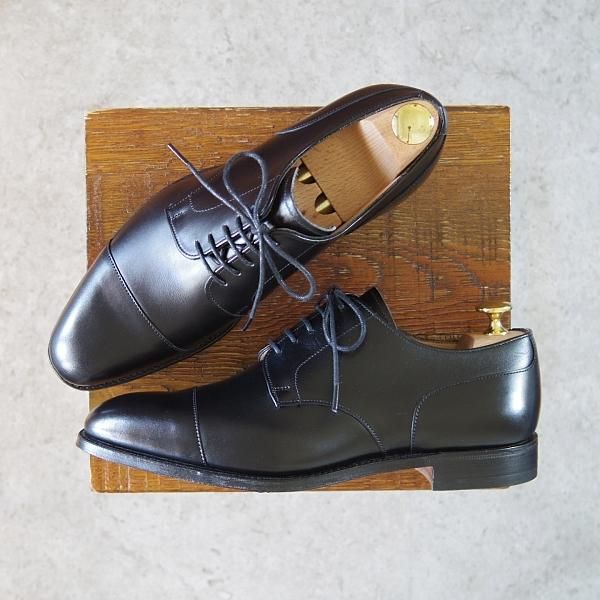 未使用★(英)チーニー 6F【★(英)ポールスミス別注/3888ラスト】ストレートチップ/カーフ/黒/メンズ/Paul Smith/CHEANEY★g828