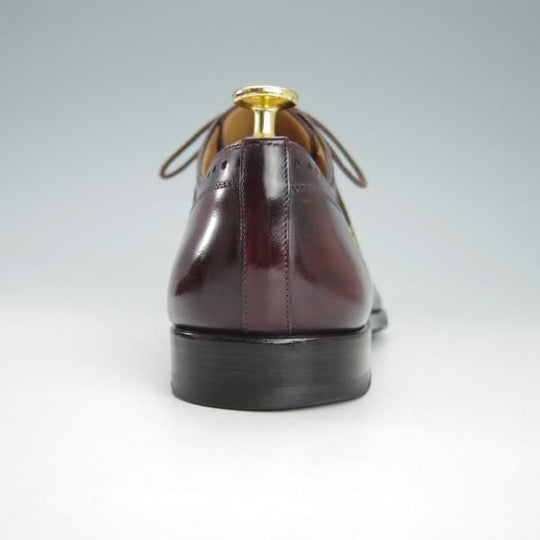 ★(スペイン製)マグナーニ SIZE 39【★ボロネーゼ製法/ギリーシューズ】19548/カーフ/赤茶/メンズ/MAGNANNI★g833