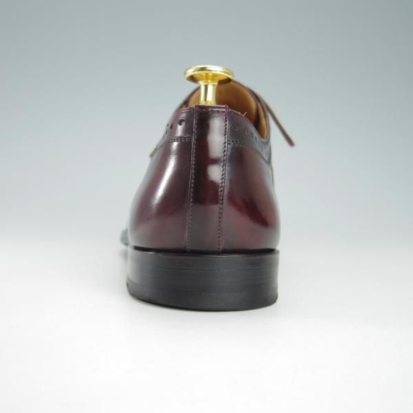 ★(スペイン製)マグナーニ SIZE 39【★ボロネーゼ製法/ギリーシューズ】19548/カーフ/赤茶/メンズ/MAGNANNI★g833