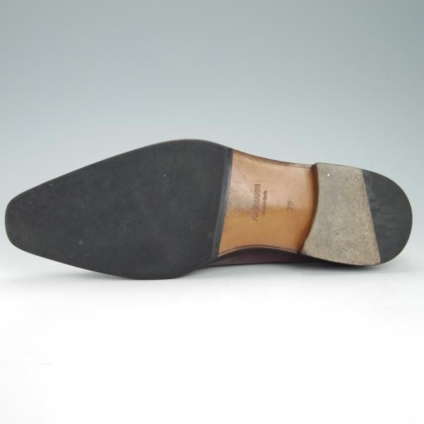 ★(スペイン製)マグナーニ SIZE 39【★ボロネーゼ製法/ギリーシューズ】19548/カーフ/赤茶/メンズ/MAGNANNI★g833