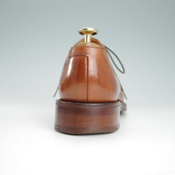 ★クロケット&ジョーンズ UK6.5/US7D【★(米)ラルフローレン別注/POLO Ralph Lauren】Uチップ/カーフ/茶/メンズ/Crockett&Jones★g837